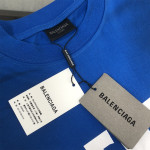 Balenciaga, Men's T-Shirt, Blue
