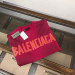 Balenciaga, Men's T-Shirt, Red