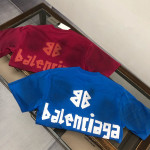 Balenciaga, Men's T-Shirt, Red