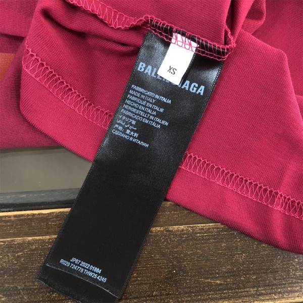 Balenciaga, Men's T-Shirt, Red