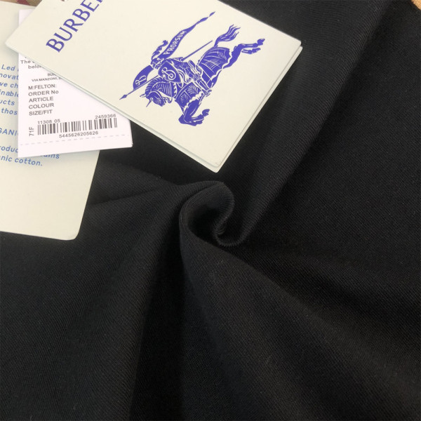Burberry, Men's T-Shirt, Black