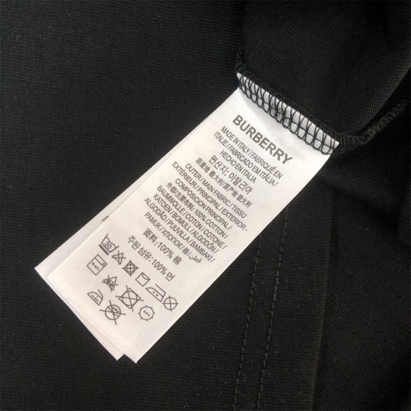 Burberry, Men's T-Shirt, Black