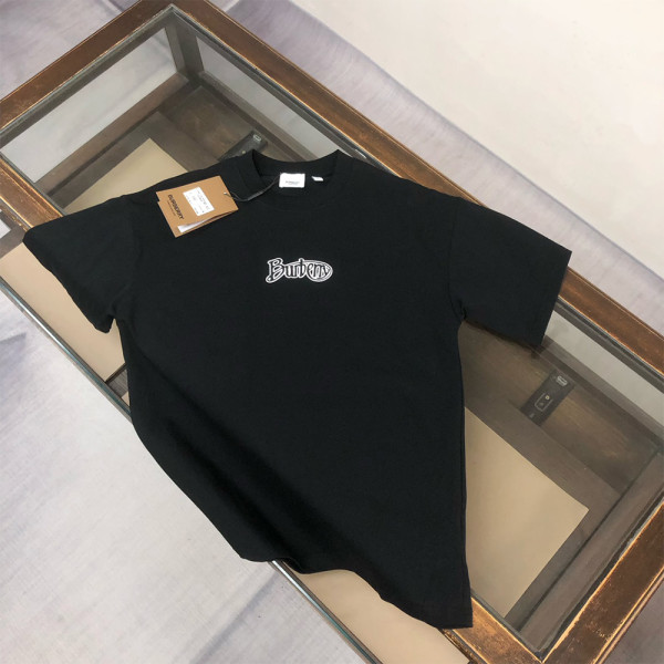 Burberry, Men's T-Shirt, Black