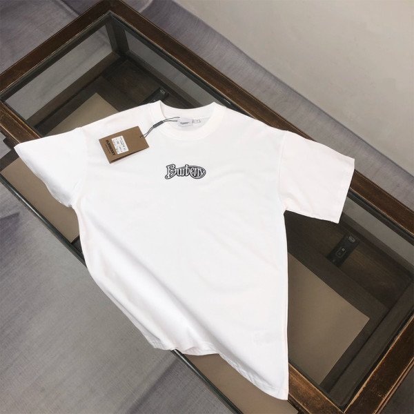 Burberry, Men's T-Shirt, White