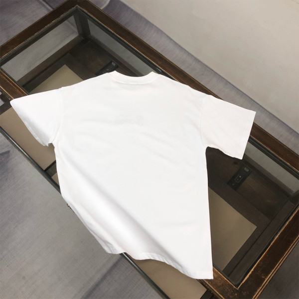 Burberry, Men's T-Shirt, White