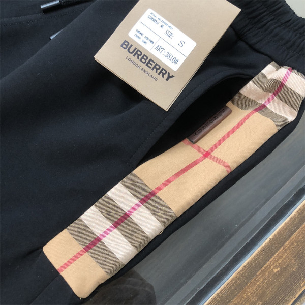 Burberry, Men's Short, Black