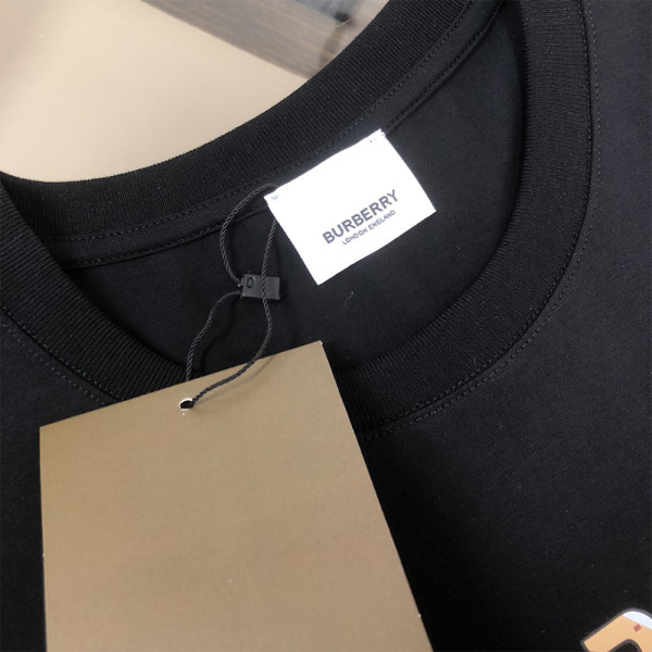 Burberry, Men's T-Shirt, Black