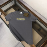 Burberry, Men's T-Shirt, Grey