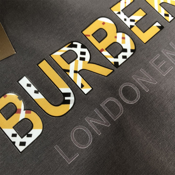 Burberry, Men's T-Shirt, Grey