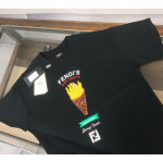 Fendi, Men's T-Shirt, Black