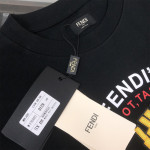 Fendi, Men's T-Shirt, Black