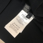 Fendi, Men's T-Shirt, Black