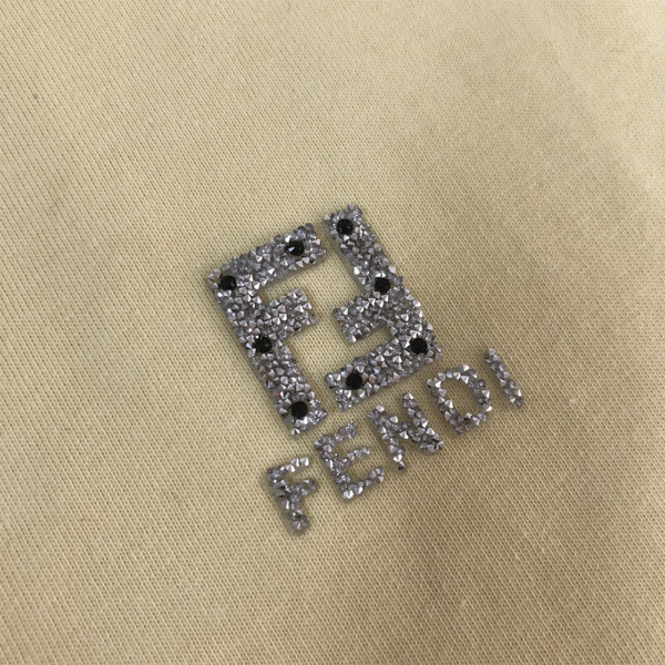 Fendi, Men's Polo, Yellow