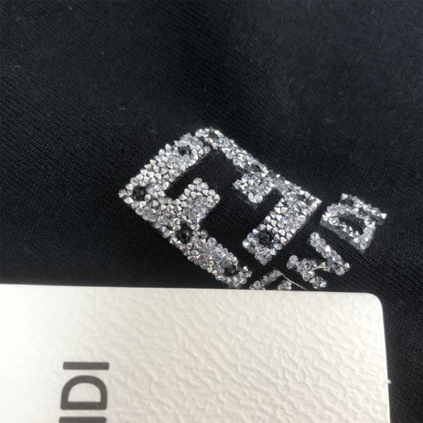 Fendi, Men's Polo, Black