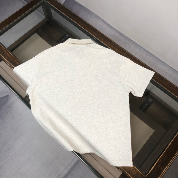 Fendi, Men's Polo, Creme