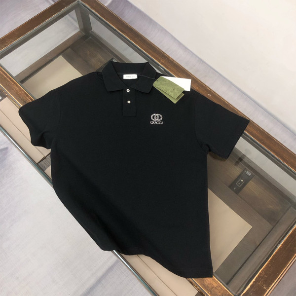 Gucci, Men's Polo, Black