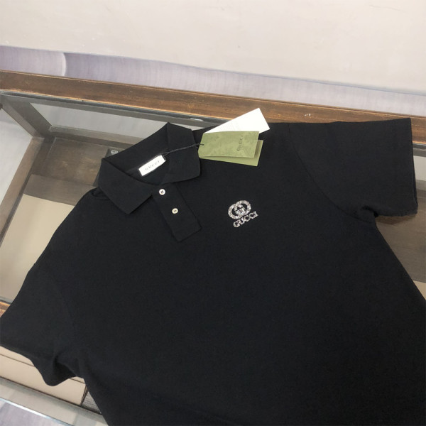 Gucci, Men's Polo, Black