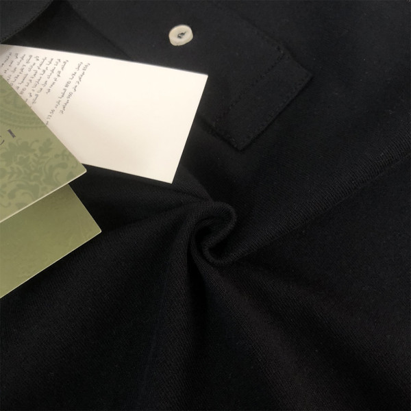 Gucci, Men's Polo, Black