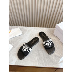 Christian Dior, Women's Slipper, Black