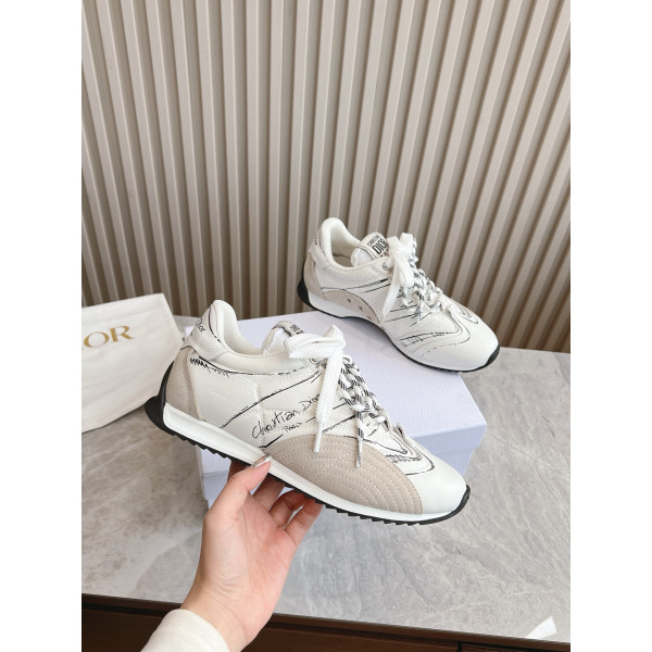 Christian Dior, D-Sketch, Women's Sneaker, Grey