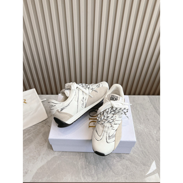 Christian Dior, D-Sketch, Women's Sneaker, Grey