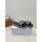 Christian Dior, Women's Slipper, Black