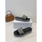 Christian Dior, Women's Slipper, Black