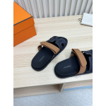 Hermes, Chypre, Women's Sandal, Navy