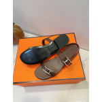 Hermes, Women's Sandal, Brown