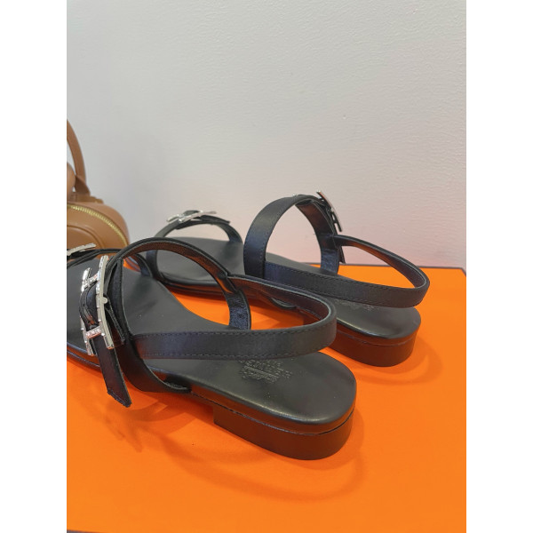 Hermes, Women's Sandal, Black