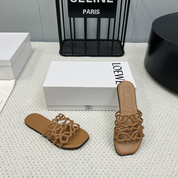 Loewe, Women's Slipper, Brown