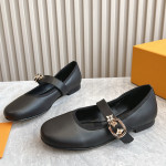 Louis Vuitton, Women's Ballerina, Black