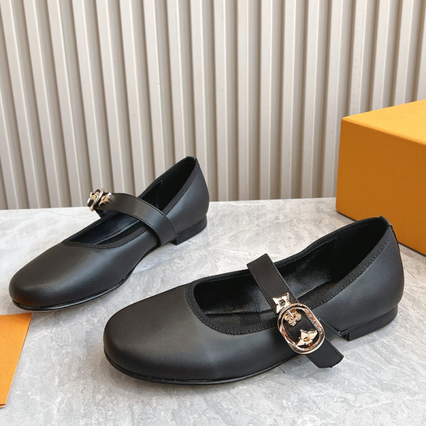 Louis Vuitton, Women's Ballerina, Black