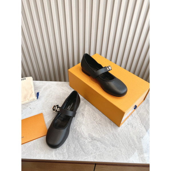 Louis Vuitton, Women's Ballerina, Black