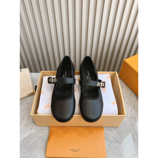 Louis Vuitton, Women's Ballerina, Black