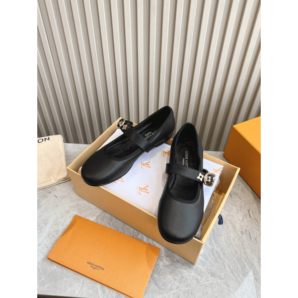 Louis Vuitton, Women's Ballerina, Black
