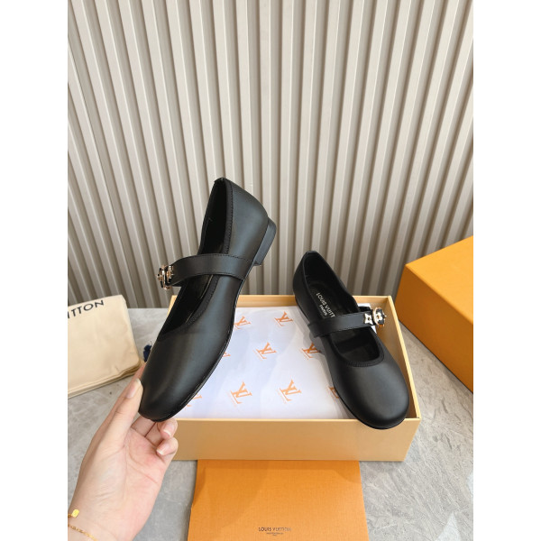 Louis Vuitton, Women's Ballerina, Black