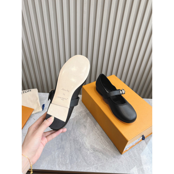 Louis Vuitton, Women's Ballerina, Black
