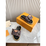 Louis Vuitton, Women's Slipper, Brown