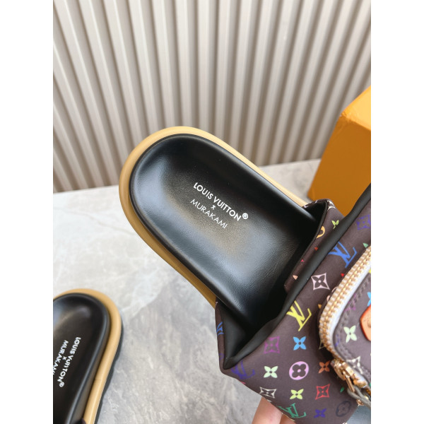 Louis Vuitton, Women's Slipper, Brown