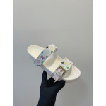 Louis Vuitton, Women's Slipper, White