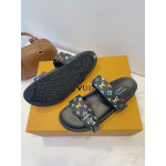 Louis Vuitton, Women's Slipper, Black