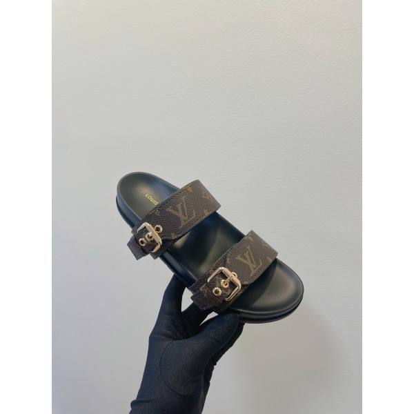 Louis Vuitton, Women's Slipper, Brown