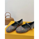 Louis Vuitton, Women's Ballerina, Brown