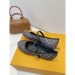 Louis Vuitton, Women's Ballerina, Brown