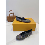 Louis Vuitton, Women's Ballerina, Brown
