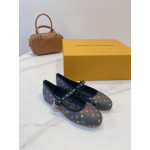 Louis Vuitton, Women's Ballerina, Brown