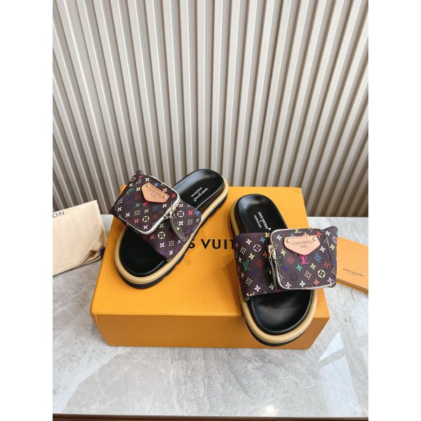 Louis Vuitton, Men's Slipper, Brown