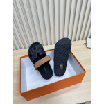 Hermes, Chypre, Men's Sandal, Navy
