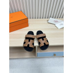 Hermes, Chypre, Men's Sandal, Brown